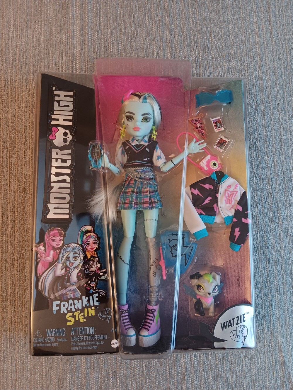 Mattel Monster High Frankie Stein Set, NWT